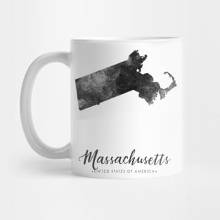 Massachusetts state map Mug